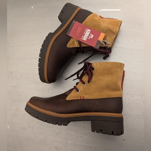 NWT Kodiak Atlin Boots Premium Waterproof Leather & Suede Comfort SZ 7 W - Picture 8 of 12